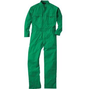 Unisex Green Long Sleeve Mechanics Jumpsuit Overalls Coveralls US XS NWT